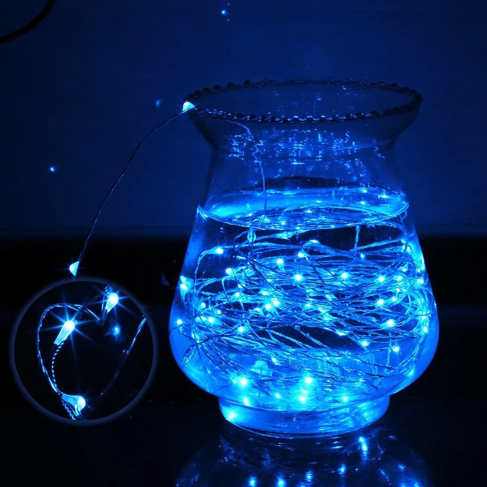 5V USB LED String Light 5M 10M Copper Wire Christmas Fairy Light Remiote Control Holiday Light Wedding Party Decor Waterproof