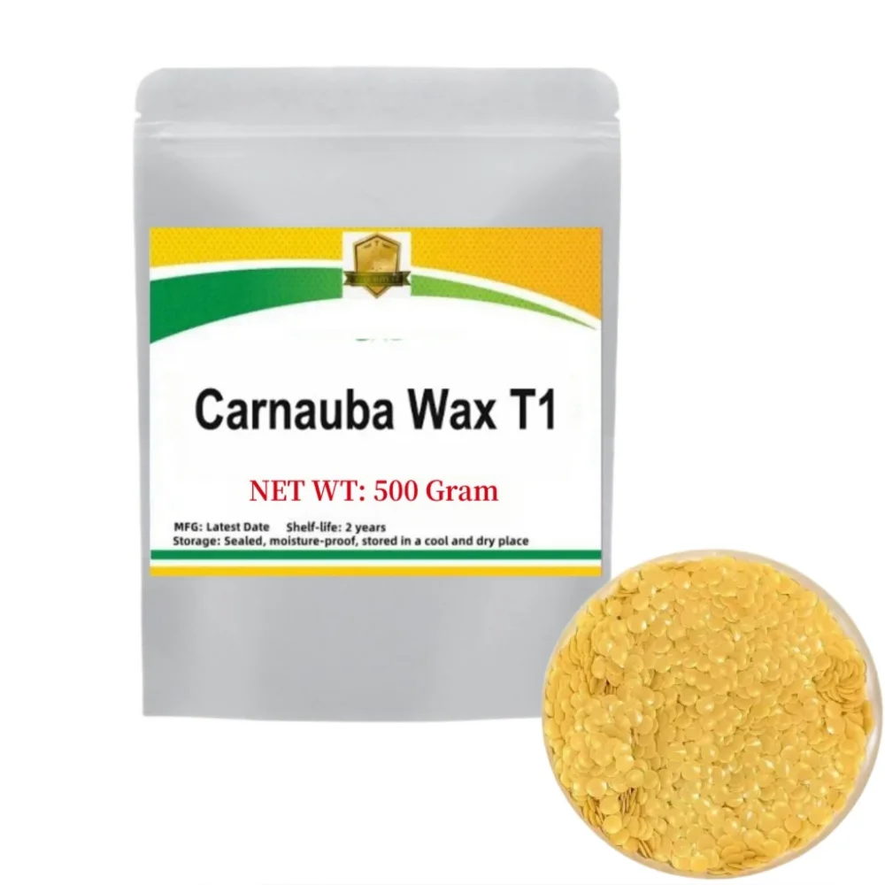 Natural Carnauba Wax T1 Mouth Red Lipstick Wax Cosmetics Materials