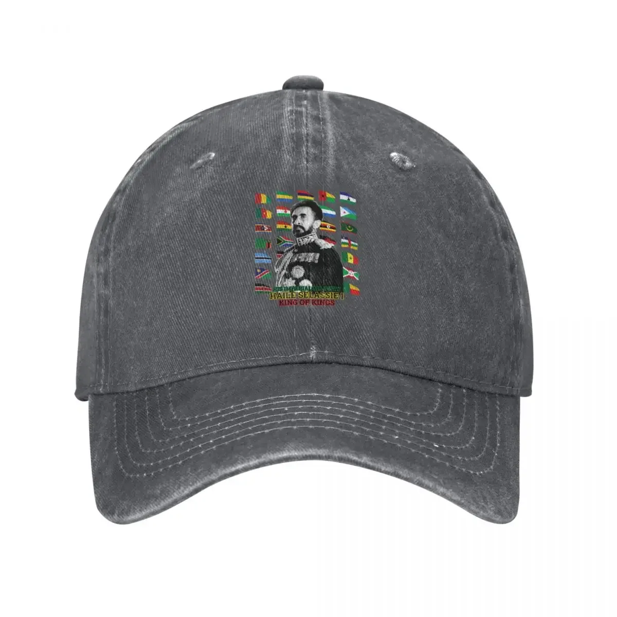 Haile Selassie Hero Of Africa Limited Edition Baseball Cap Fishing cap New Hat western Hat Caps Women Men's