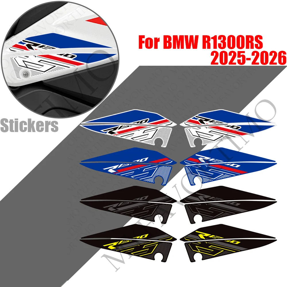 

For R1300RS 2025 2026 Motorcycle Tank Pad TankPad Cap Grips Gas Fuel Knee Stickers moto Decals Protector R 1300 RS R1300 RS