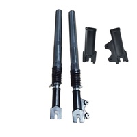 Front Forged Fork Hydraulic Suspension Tube Replaceable Metal Part Aluminium for Shock Absorbers Front Fork Electric Scooter