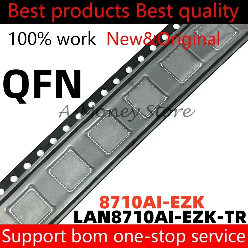 

(5pcs)8710AIEZK LAN8710AI-EZK-TR LAN8710AI-EZK 8710AI-EZK QFN-32