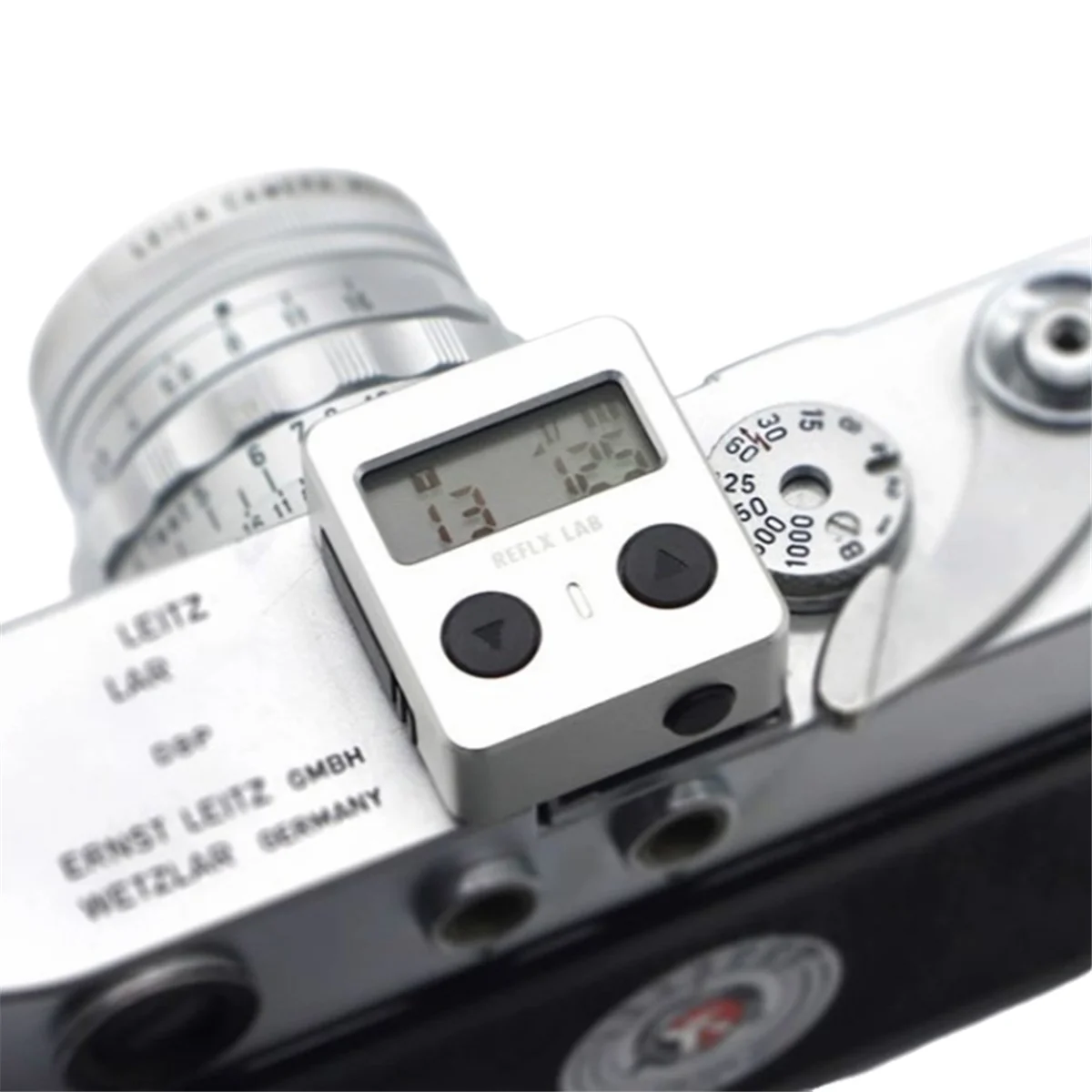 Light-Meter Photometer Single Reverse for Reflx Lab Rangefinder Camera Light Meter Silver