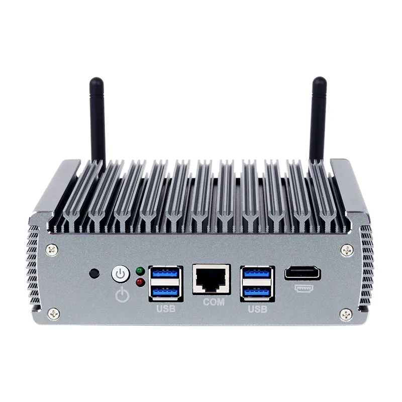 Imagem -02 - Mini pc com Lan Intel I225v Nic I71165g7 Núcleos Threads Rs232 hd Mini Pcie Gpio Windows 10 Linux Ubuntu Firewall Pfsense 2.5g