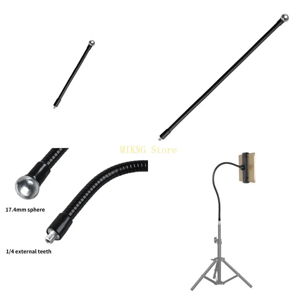 

Профессиональный регулируемый шланг с удобным позиционированием и резьбой 1/4 дюйма, шаровая головка 17,4 мм, лучшая распродажа