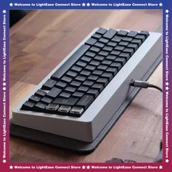 Linen Hifi Keyboard Pad Thick Thread Knitted Shock Absorption Noise Reduction Customized Mechanical Keyboard Typing Sound