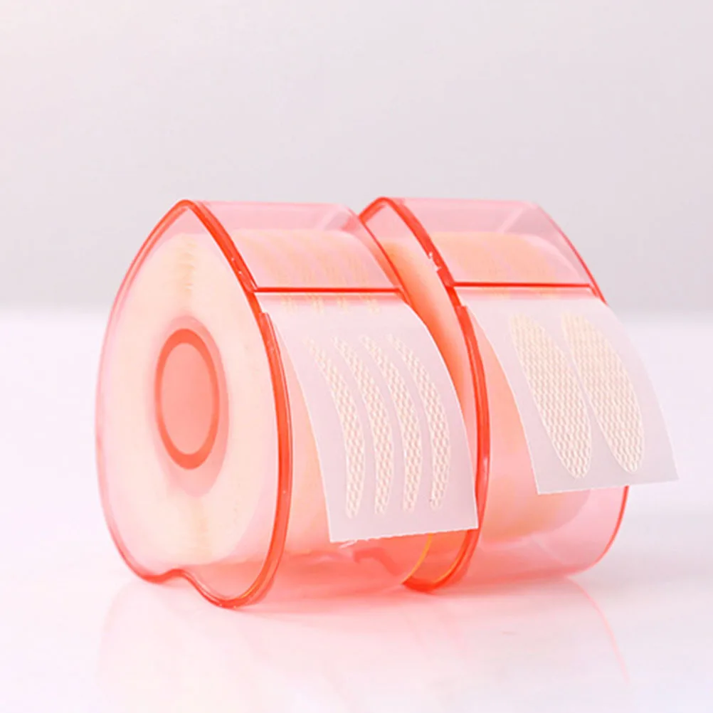 2 rollos de cinta adhesiva para tapa de ojos para mujer, adhesivo de elevación de párpado doble, impermeable, reutilizable, cómodo, seguro para la piel, paquete listo para regalo