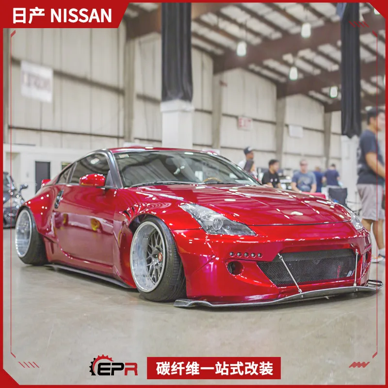 

Подходит для модифицированных деталей Nissan 350z Rocket Bunny, полный комплект широкого кузова, большой объем Demon Z33