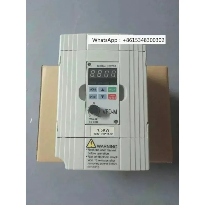 New   inverter VFD015M43B 1.5KW Three phase frequency converter