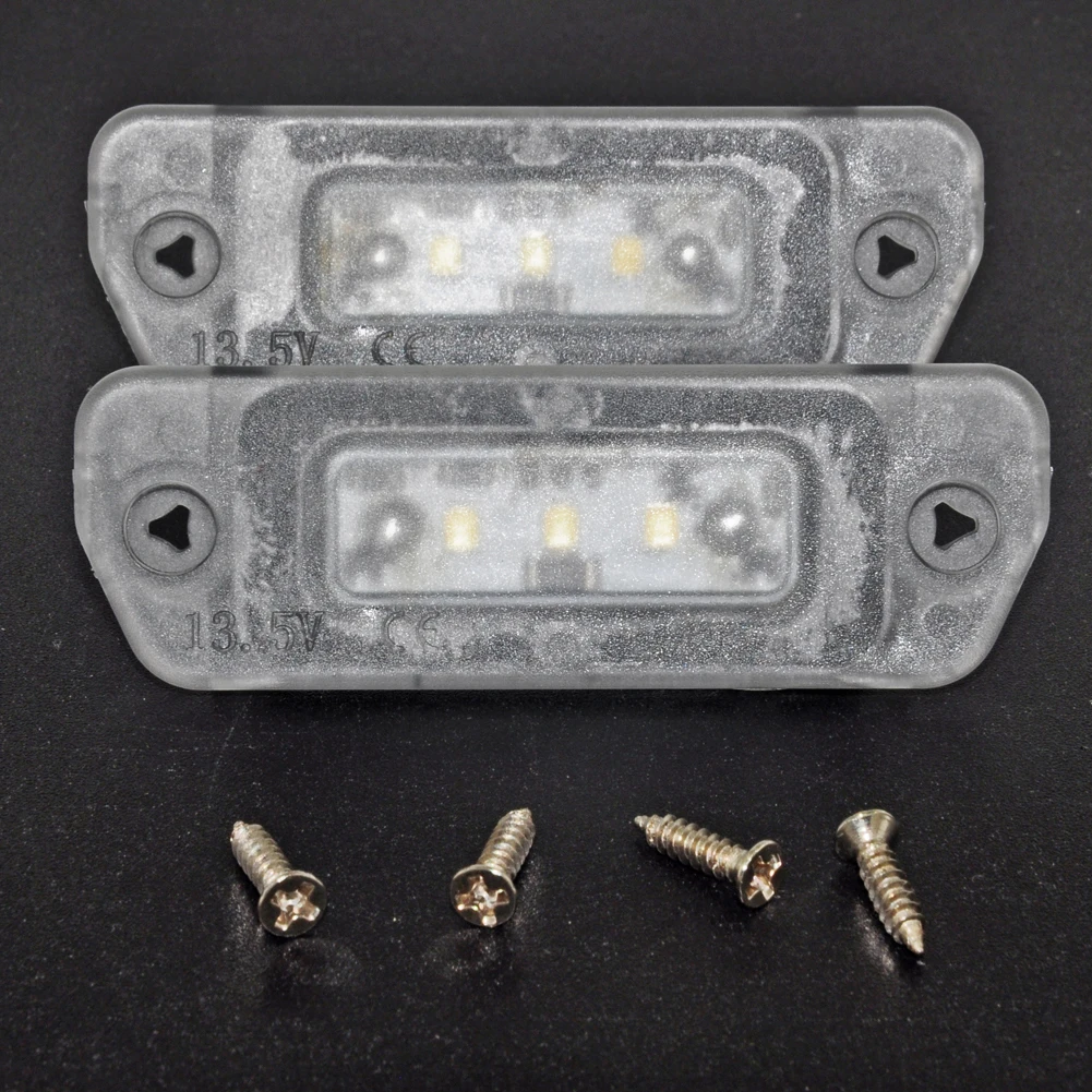 Accesorios para coche, luz LED para matrícula de número para mercedes-benz R ML GL clase W164 X164 GL450 GL500 GL550 GL320 ML320 ML350