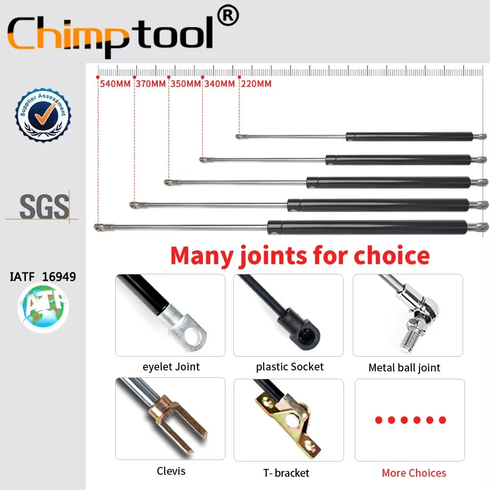 1PC Gas Spring 220/280/370/430/520/540mm  Shock Absorber Support Strut Bar Can Customize