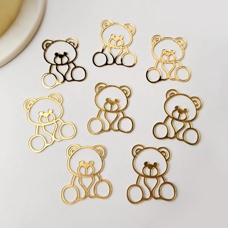 

5/10pcs Bear-Shaped Acrylic Cake Toppers Baby Shower Party Decorations Cupcake Stand Kids Boy Girl 1st Birthday Party Supplies