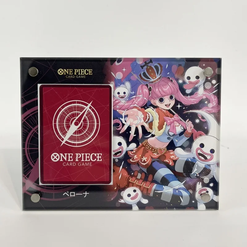 One Piece Opcg Color Printing Card Brick Comics Perona Trafalgar Law Acrylic Extended Picture Acg Toys Gift No Include Card