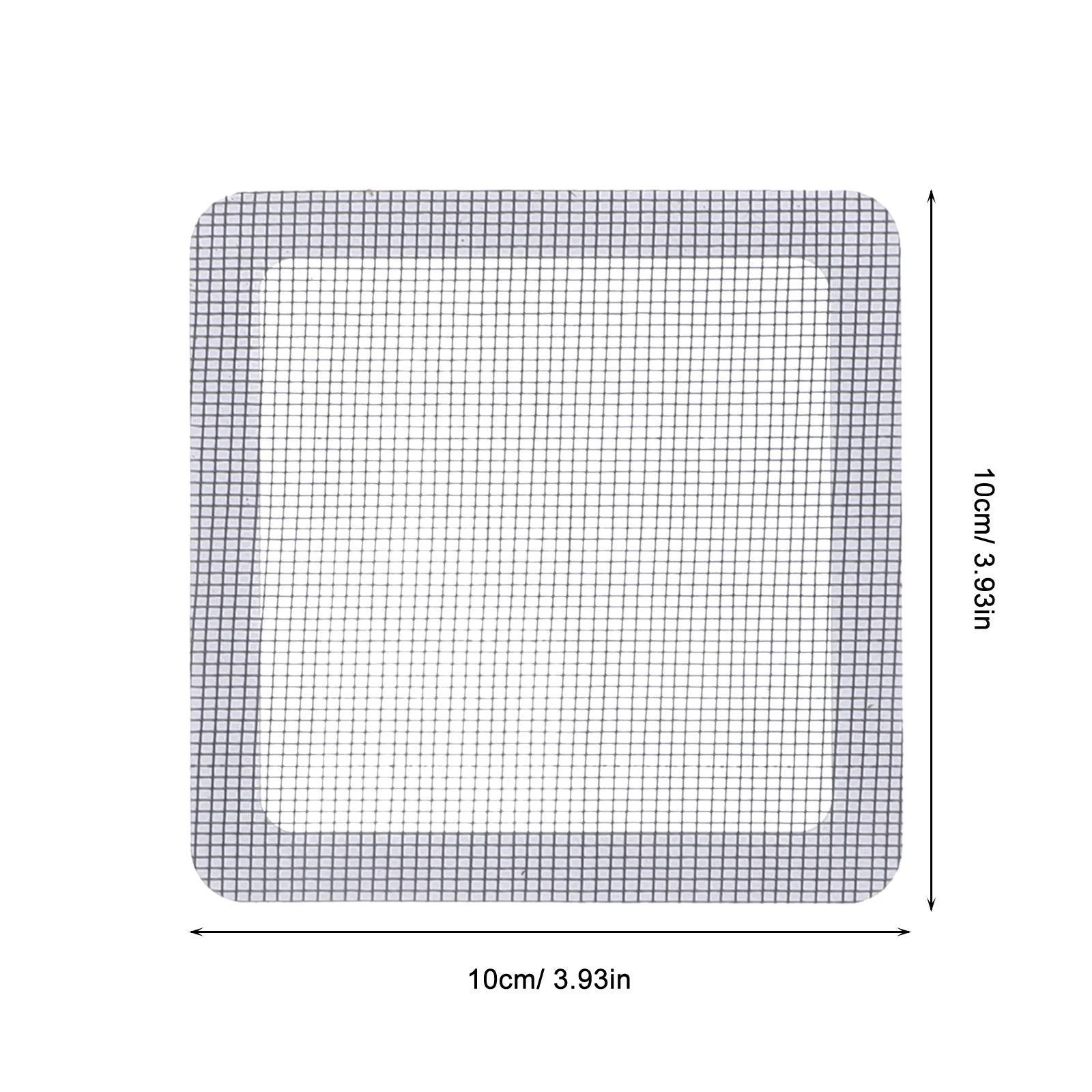 30pcs Window Screen Repair Patch Adhesive Hole Covering Door Screen Fixing Kit Durable Easy Install White Hardware