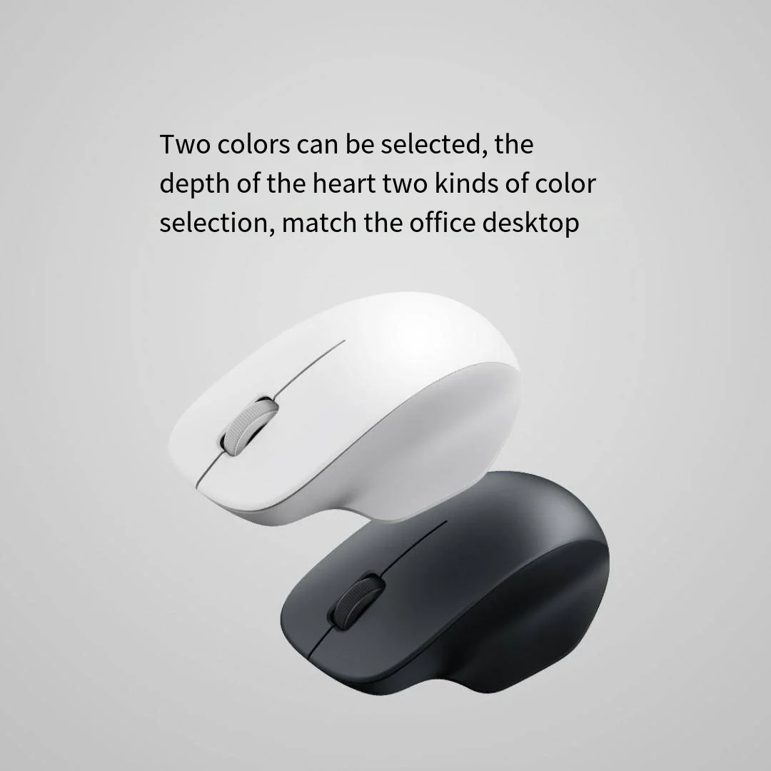 Xiaomi Mijia Wireless PC Laptop Mouse 2.4GHz Comfortable Version Fit Hand-shaped Control 1200DPI Matte Texture Surface For Game