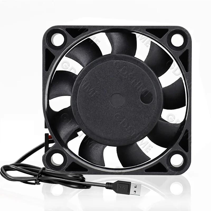 Gdstime DC 5V for Computer Pc Cpu Case Cooling Fan 40/50/60/70/80mm Axial Cooler USB for Cabinets BBQ Centrifugal Turbo Fan