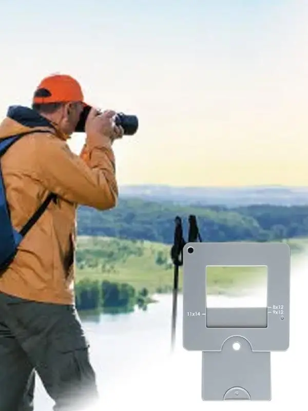 Портативный и универсальный видоискатель с цветной изоляцией, инструмент для захвата эскиза, видом художника для рисования, рисования, фотографии