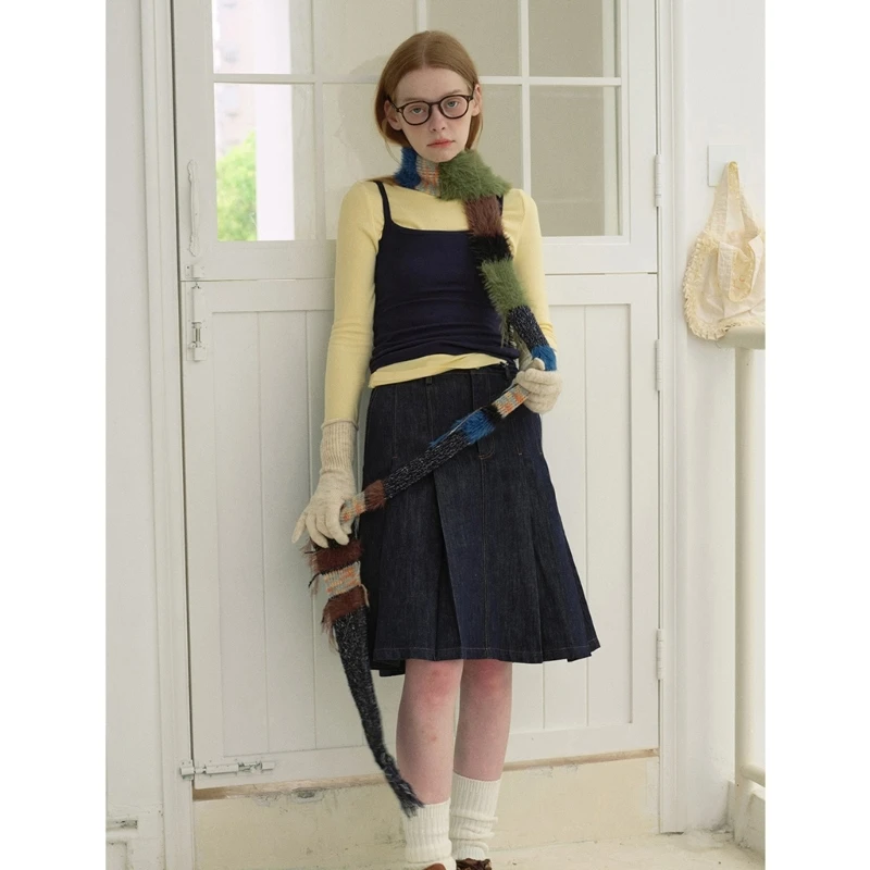 

New Scarf Skinny for Women Belt Necktie Neck Scarf Handbag Choker Striped Scarf Belt