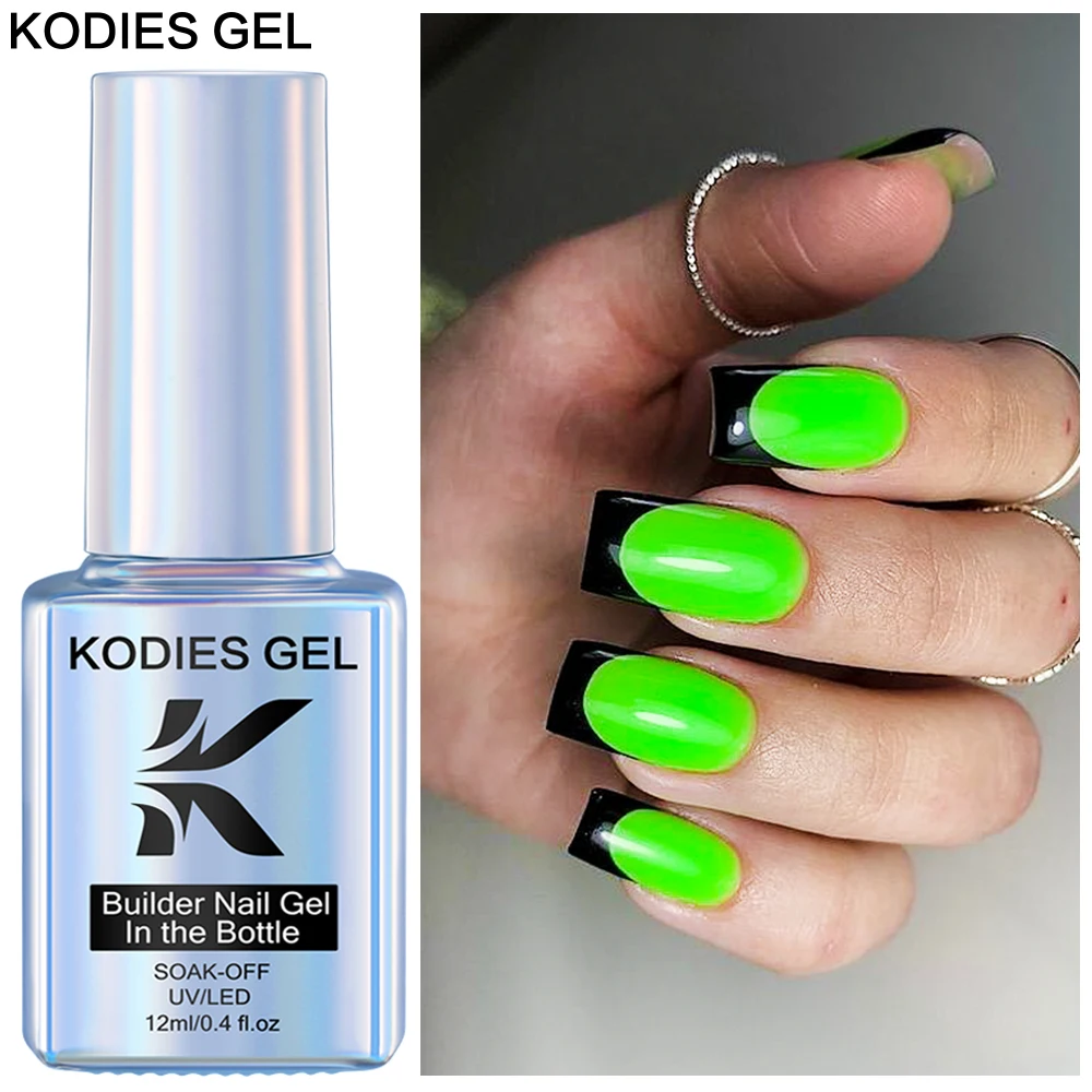 

Гель KODIES для наращивания ногтей, полуперманентный УФ-гель для наращивания ногтей