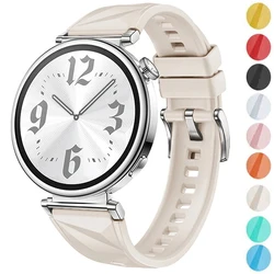 18mm Sport Silicone Strap for Huawei Watch GT4 41mm Replacement Band For Huawei Watch GT 4 41mm Breathable Wristband