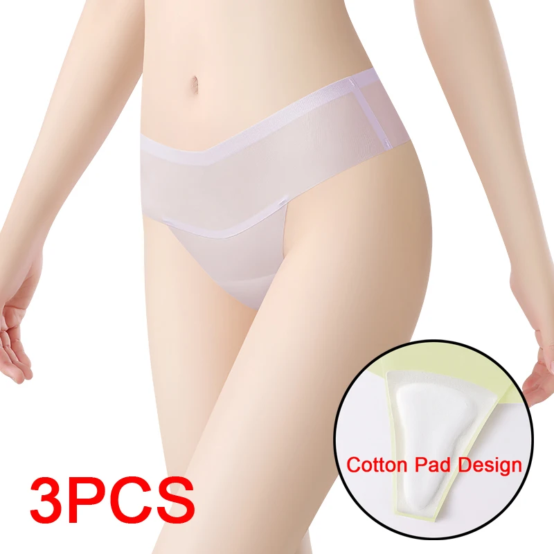 Women's Briefs Sports Yoga Seamless Panties for Women Micro Underwear Lady Cotton Mat G-string Triangular Panties Set Pack Sexy