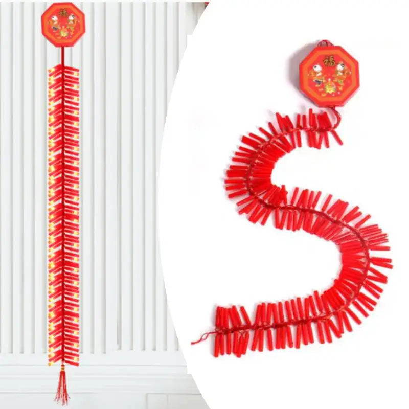 

Светодиодная гирлянда-фейерверк 92LED, 1.35м, с эффектом звука, AC220V, для декора на Новый год, Рождество, свадьбу, в китайском стиле