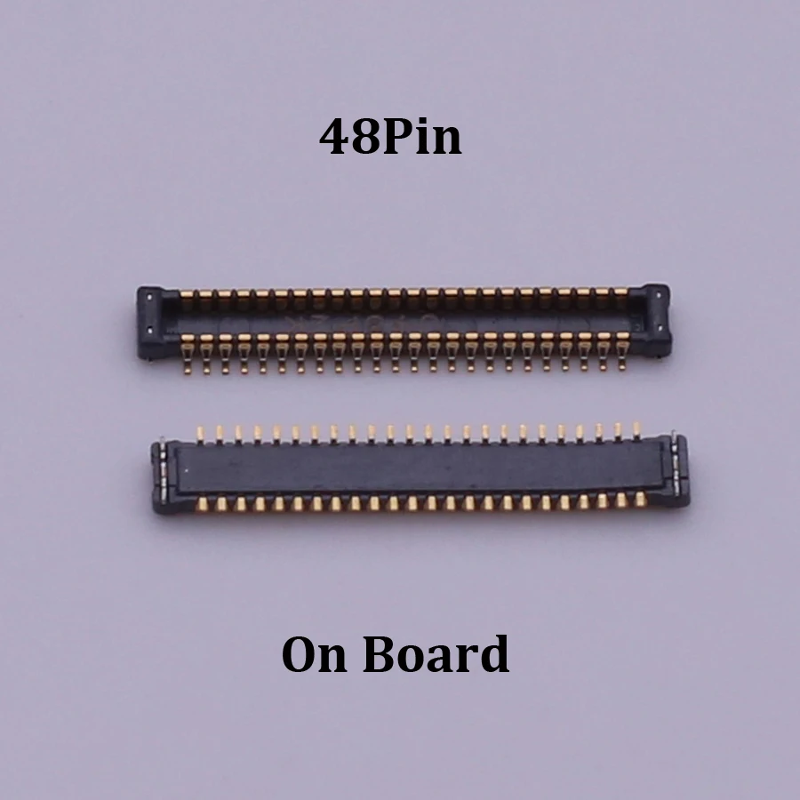 2-10Pcs For Samsung Galaxy N920 N920F Note 5 Note5 S7 Edge G935 G935F Lcd Display Screen Flex FPC Connector Plug On Board 48 Pin