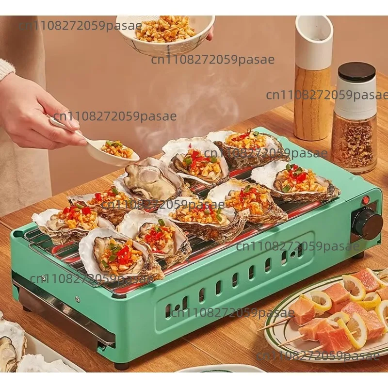 Electric Grill Home Barbecue Grill Skewer Machine Grilling Pan Hot Pot & Grill Combo Pot Indoor Multi-Functional Pot