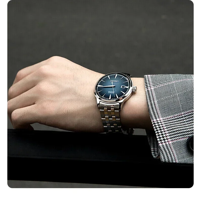 New SEIKO Presage Original Watch Men Quartz Automatic Luxury Stainless Steel Business Leisure Fashion Wrist Men\'s Watches