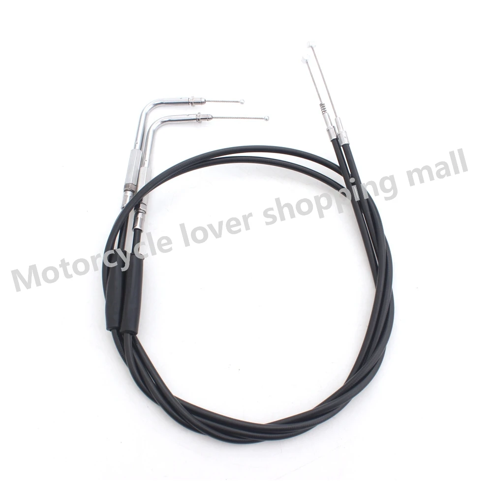 Motorcycle Accessories Black Throttle Cable for Harley Davidson Sportster XL1200 XL883 Dyna Softail Electra Glide 1996-2010 New