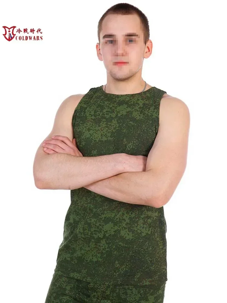 During the Cold War, we directly purchased the original Russian EMR digital camouflage pure cotton vest