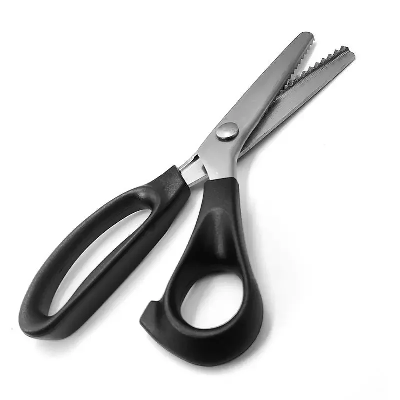 Ciseaux à borda dentelei ciseaux pour tissu en acier inoxydable pour la costura la coupe de dentelle les outils de tailleu