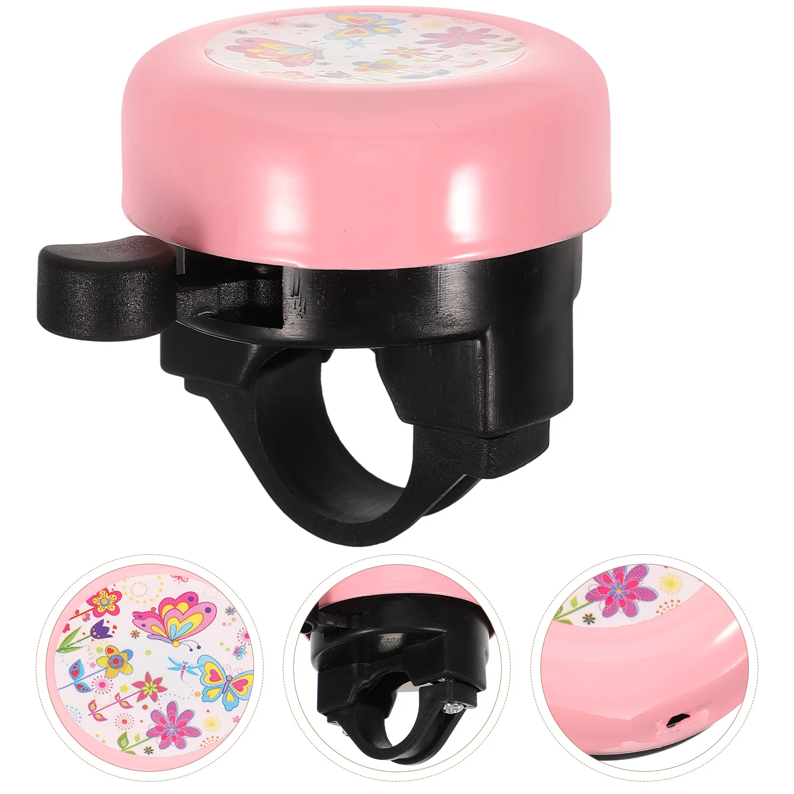 

Bicycle Bell Children's Pink Butterfly Style Toddler Bikes Sports Plastic Horn Mini