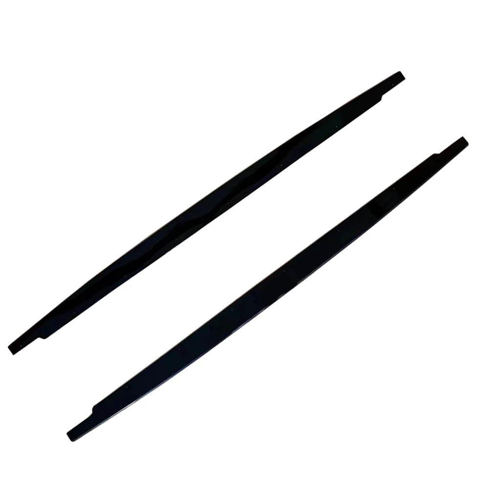 

New BAZIT 2005-2011 E90 ABS Side Skirts Gloss Black Side Extension for 3 Series E90 Side Extensions
