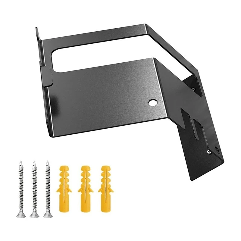 ABLK Carbon Steel Circular Saw Wall Mount Bracket, Heavy Duty Power Tool Storage Rack 21X11.5X15cm For Workshop