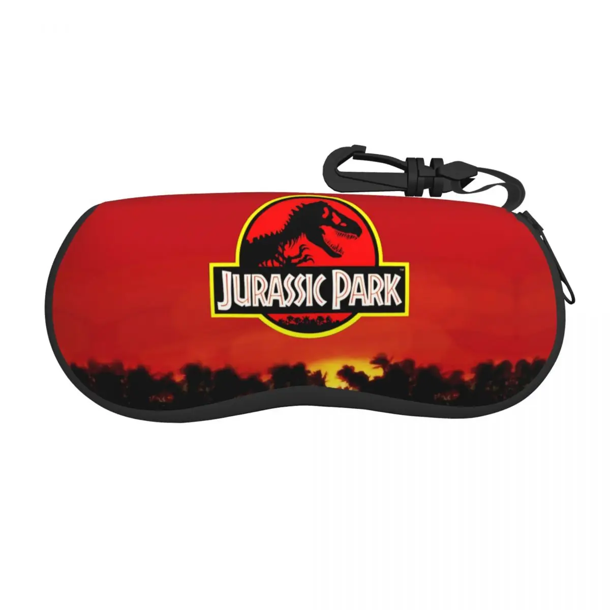 Dinsaur Jurassic Park Eyeglass Glasses Case Women Men Soft Sci Fi Fantasy Movie Film Sunglasses Protective Box