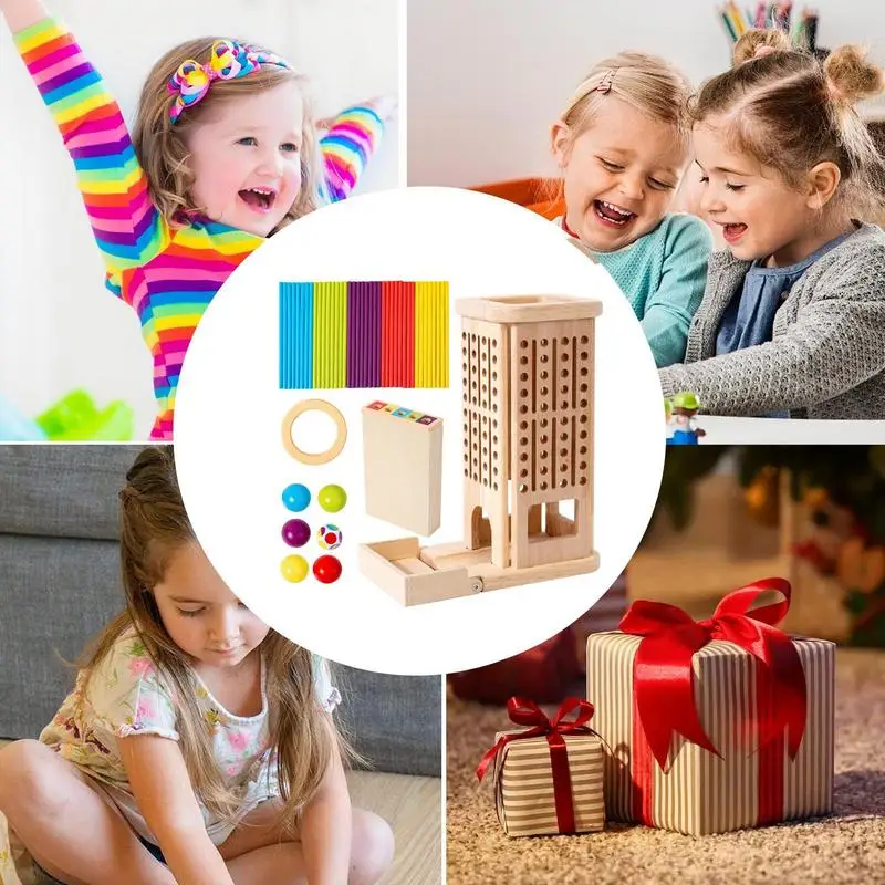 لعبة العد العصي العصي الخشبية الملونة لعبة النرد نشاط اللوح الخشبي الملونة التنمية المبكرة للأطفال الصغار في مرحلة ما قبل المدرسة