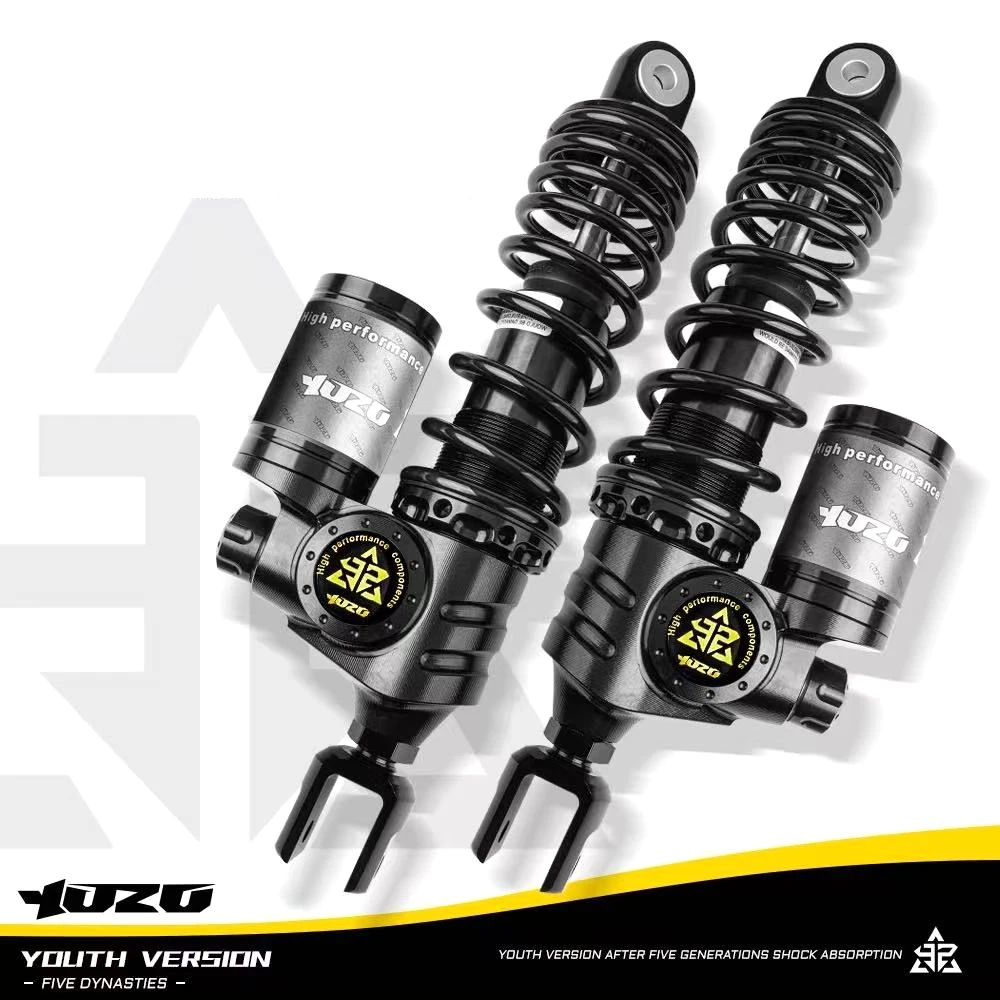 جديد YOZO 270 إلى 360 مللي متر E-سكوتر مانع الصدمات الخلفي لـ NIU Ninebot E80C/E100 MZ/NX ZEEHO AE/5 تعديل الصدمات الخلفية المزدوجة القابلة للتعديل #1