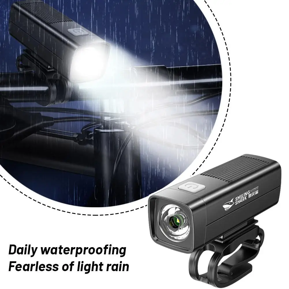 Bright Bicycle Light LED Front USB Rechargeable MTB Mountain Bicycle Lamp 1000LM Bike Headlight Flashlight Cycling Scooter
