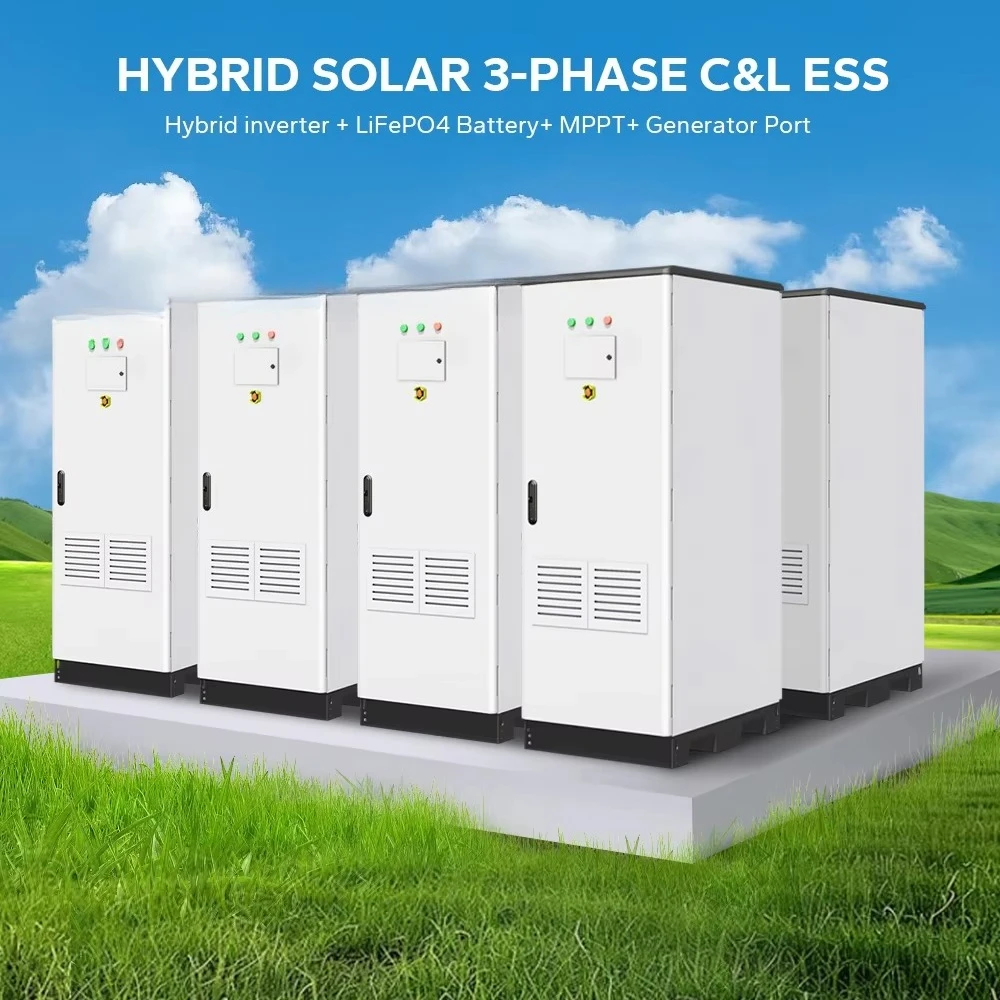 Lovsun IP5 30kw 50kw All in One Hybrid Lithium Battery 50kwh 100kwh Ess Outdoor Cabinet Solar Energy Storage System