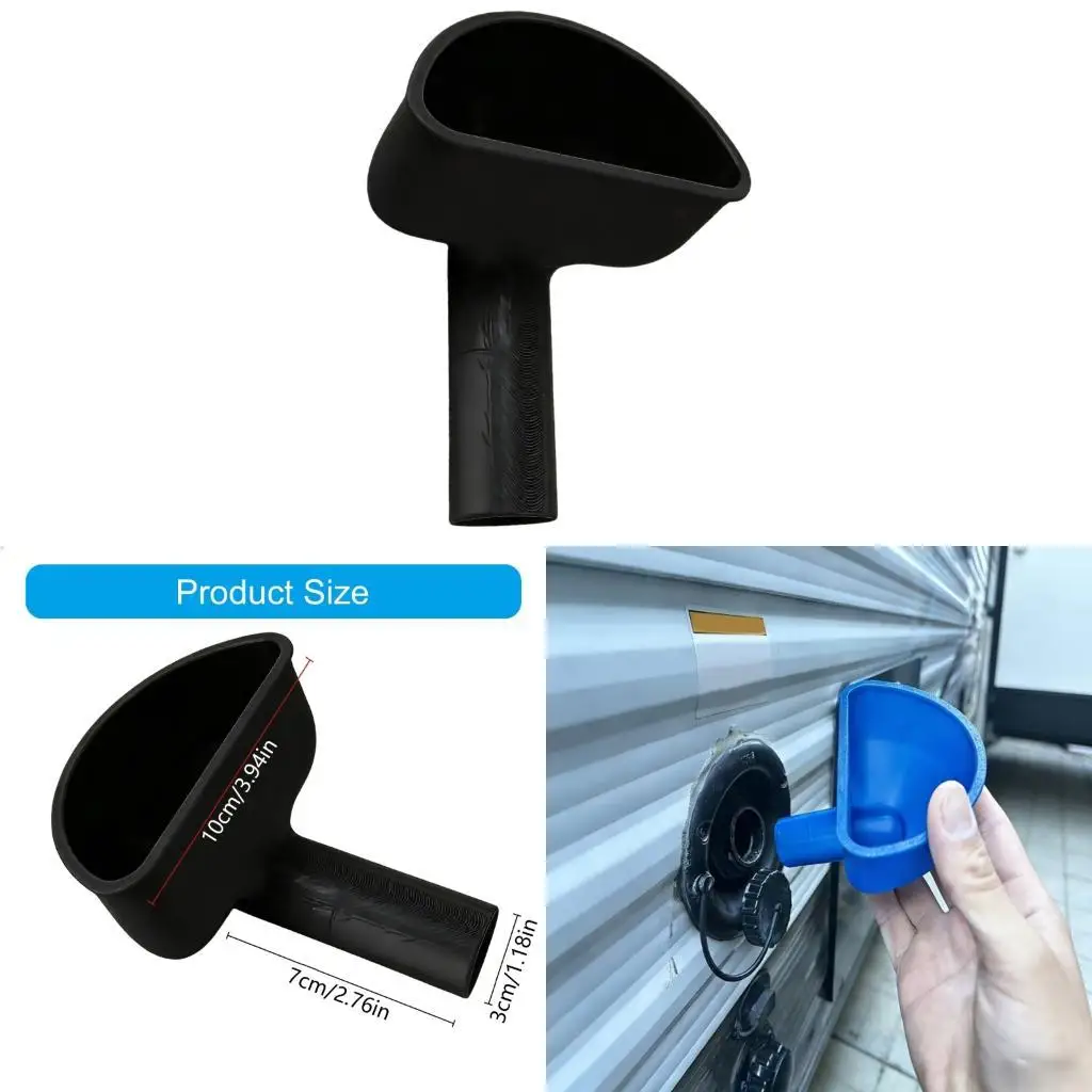 Outdoor Travel Must Have Motorhome Water Inlet Refill Funnel In 3 Color To Choose