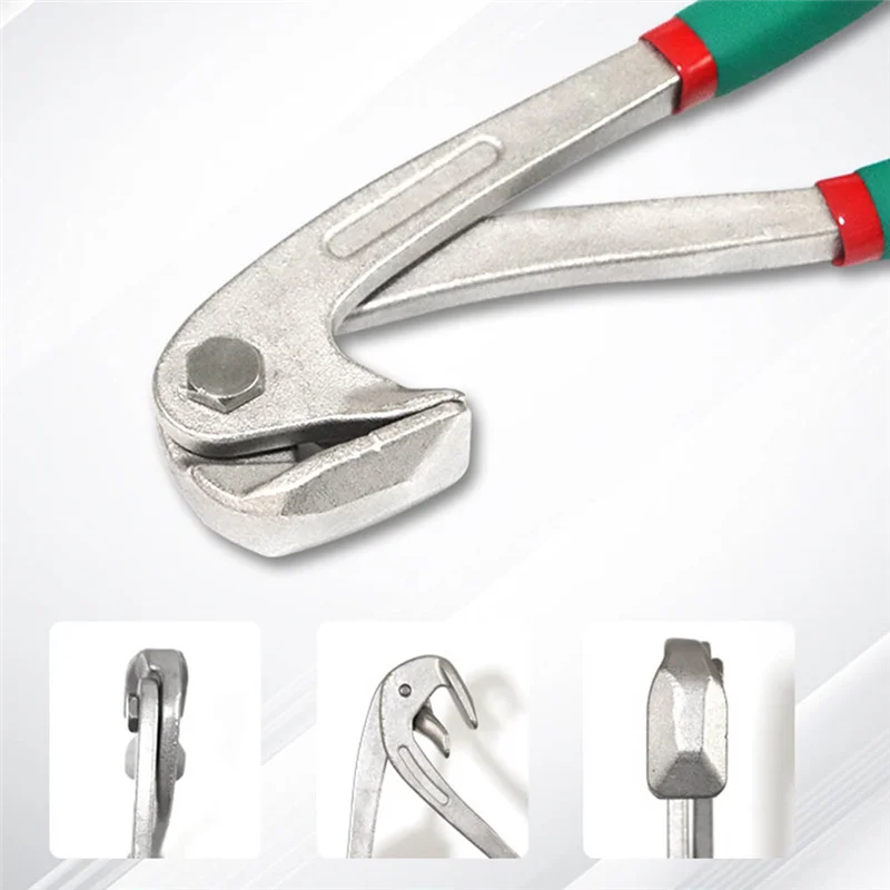 

1 шт., инструмент для ремонта кромок брызговика автомобиля, набор для ремонта вмятин без покраски, инструменты для ремонта автомобильной кузова, плоскогубцы для обрезки кромок автомобиля с плоским отверстием-AC17