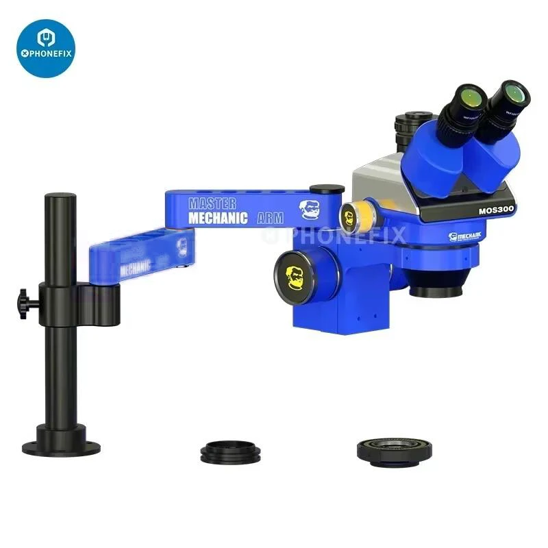 MECHANIC M2/M3 Microscope Swing Arm 360°Movable Universal Metal Bracket Aluminum Alloy Telescopic Folding Column Bracket