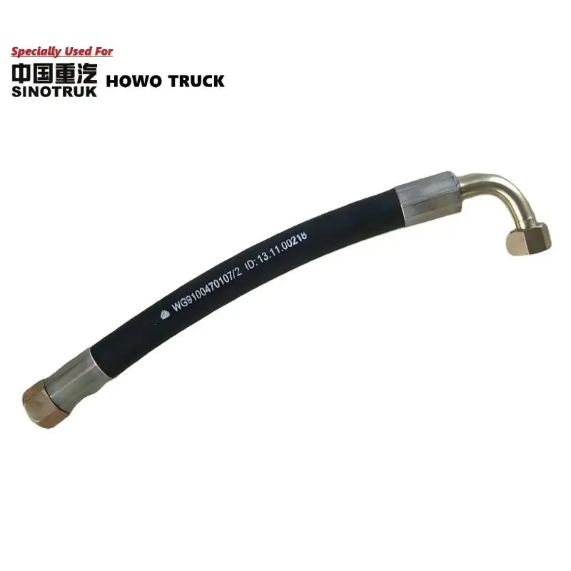

Original Quality HIGH PRESSURE HOSE WG9100470107 Specially Used For SINOTRUK HOWO TRUCK PARTS CNHTC Parts