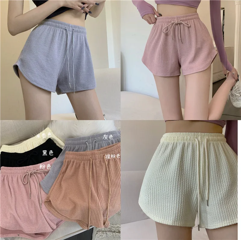 Shorts de yoga taille haute pour femmes, pantalons courts d'entraînement, fitness, levage des fesses, fitness, gym, course à pied, sport