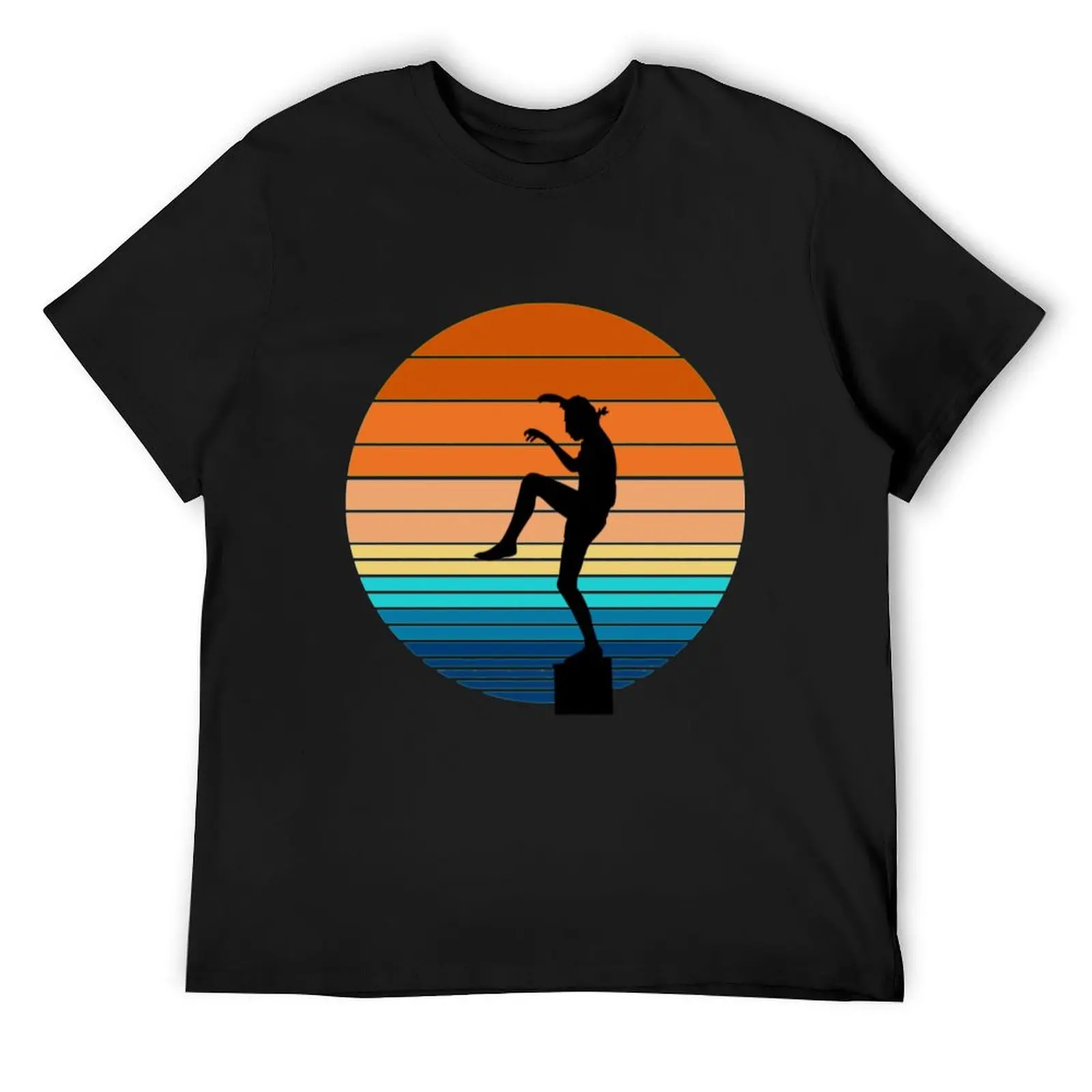 

Karate Kid Retro Sunset Karate T-Shirt sports fans funny gifts oversize t-shirts man animal prinfor boys clothes for men
