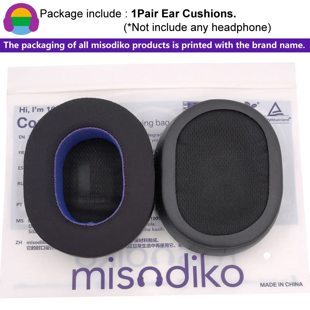 misodiko Upgraded Ear Pads Cushions Replacement for Sony MDR 7506 / MDR V6 / MDR CD900ST Headphones