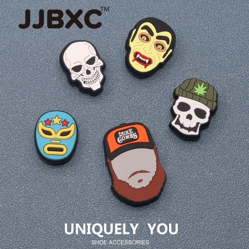 JJBXC CHARM Shoe Buckle cross Shoe Accessories Horror Vampire DIY Fashion Shoes Accessories