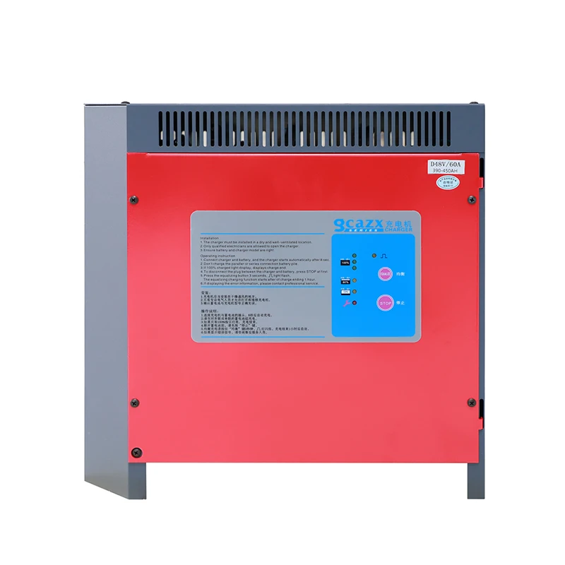 

36 Volt 60A 400V 3 Phase Battery Charger With Anderson SB350 Plug for 2025 Universal Forklift Walkie Stacker Pallet Lift