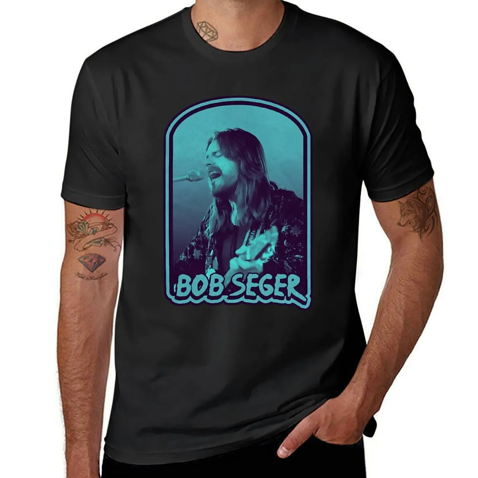 Bob seger T-Shirt plus size tops animal prinfor boys new edition cute clothes men clothings